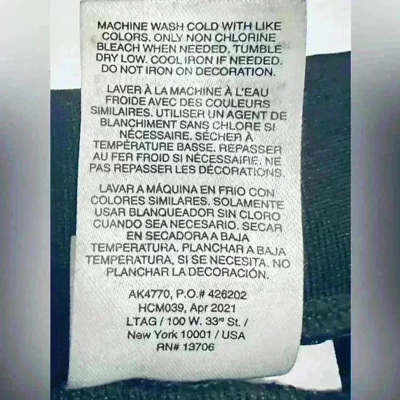 Adidas Youth Tall Size Large/14, Classic Tricot Jogger, Black with Pink Stripes - Picture 14 of 14